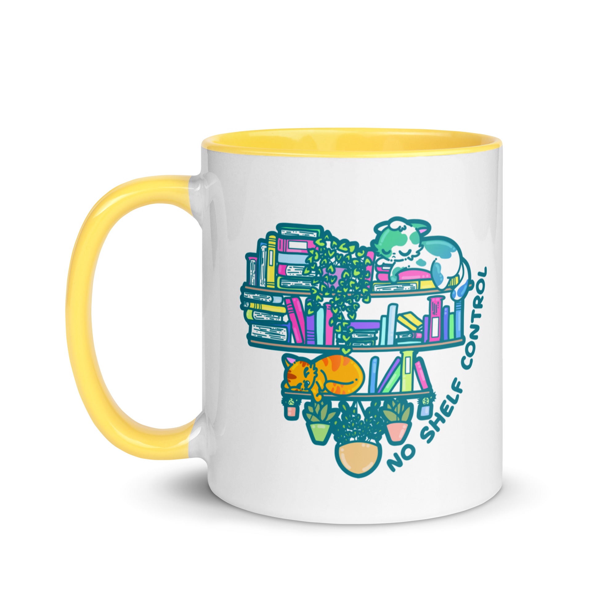 NO SHELF CONTROL - Mug with Color Inside - ChubbleGumLLC