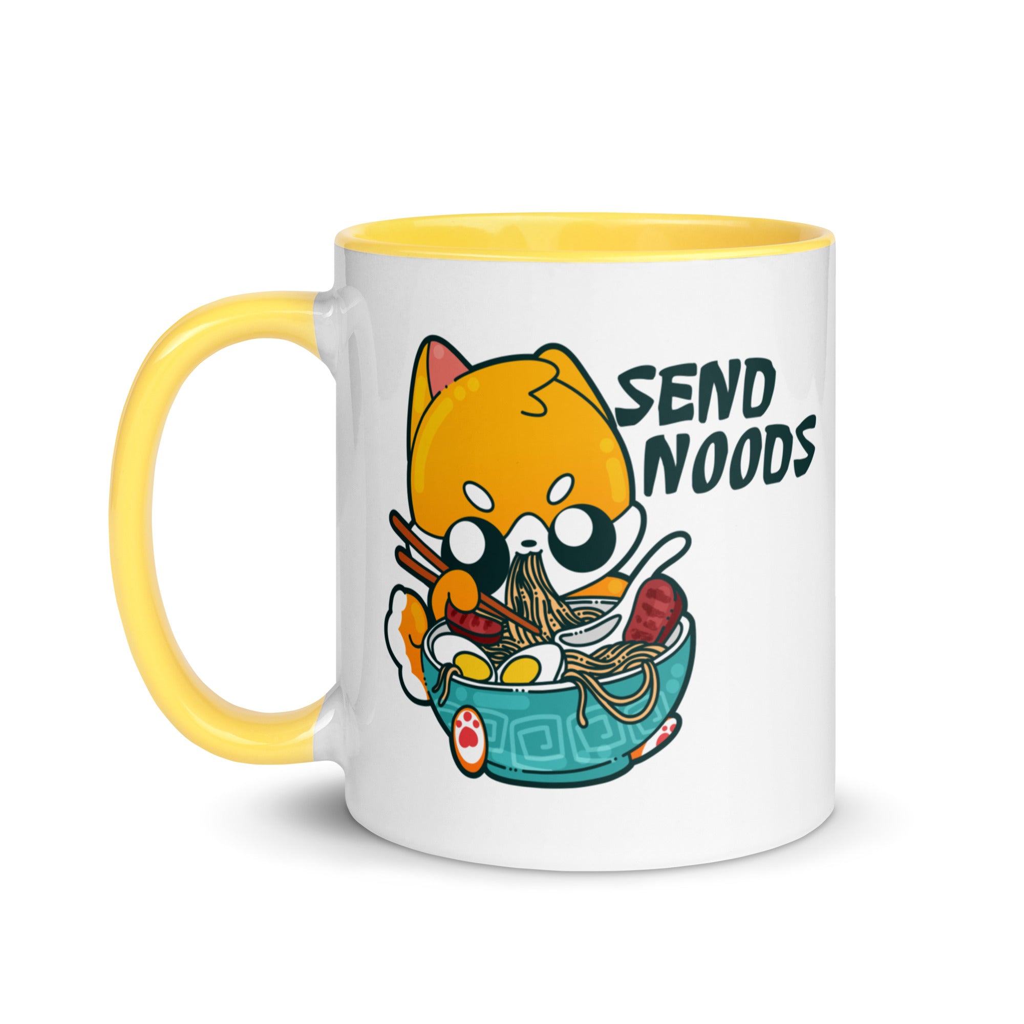 SEND NOODS - Mug with Color Inside