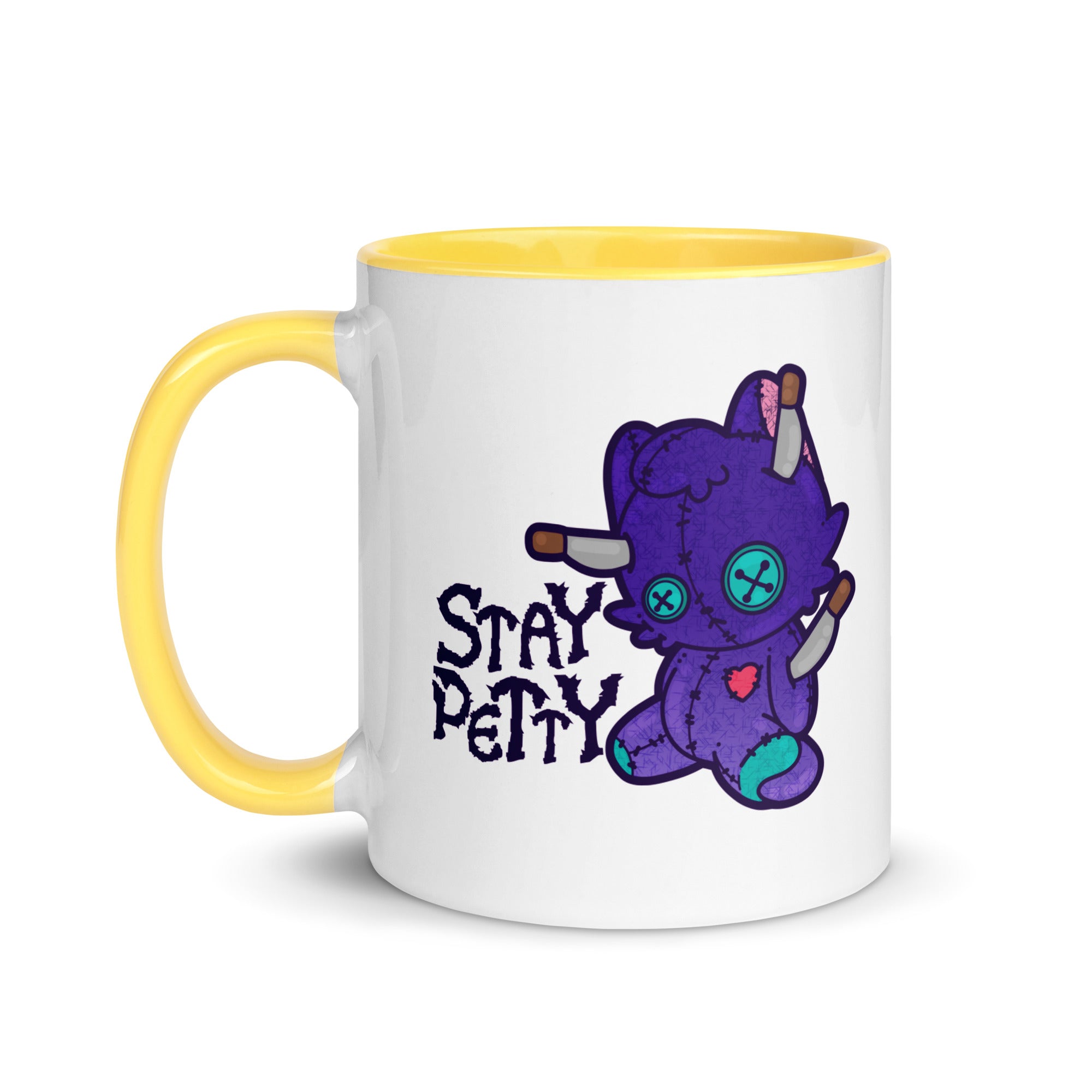 STAY PETTY - Mug with Color Inside