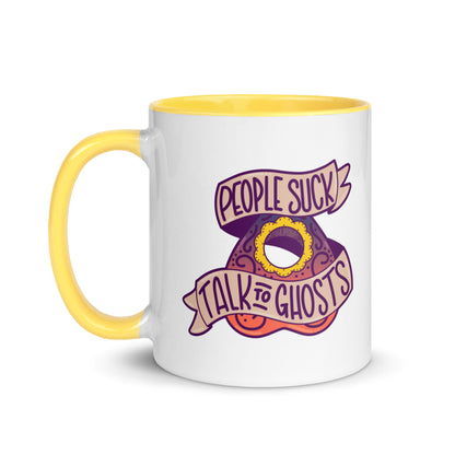 PEOPLE SUCK - Mug with Color Inside