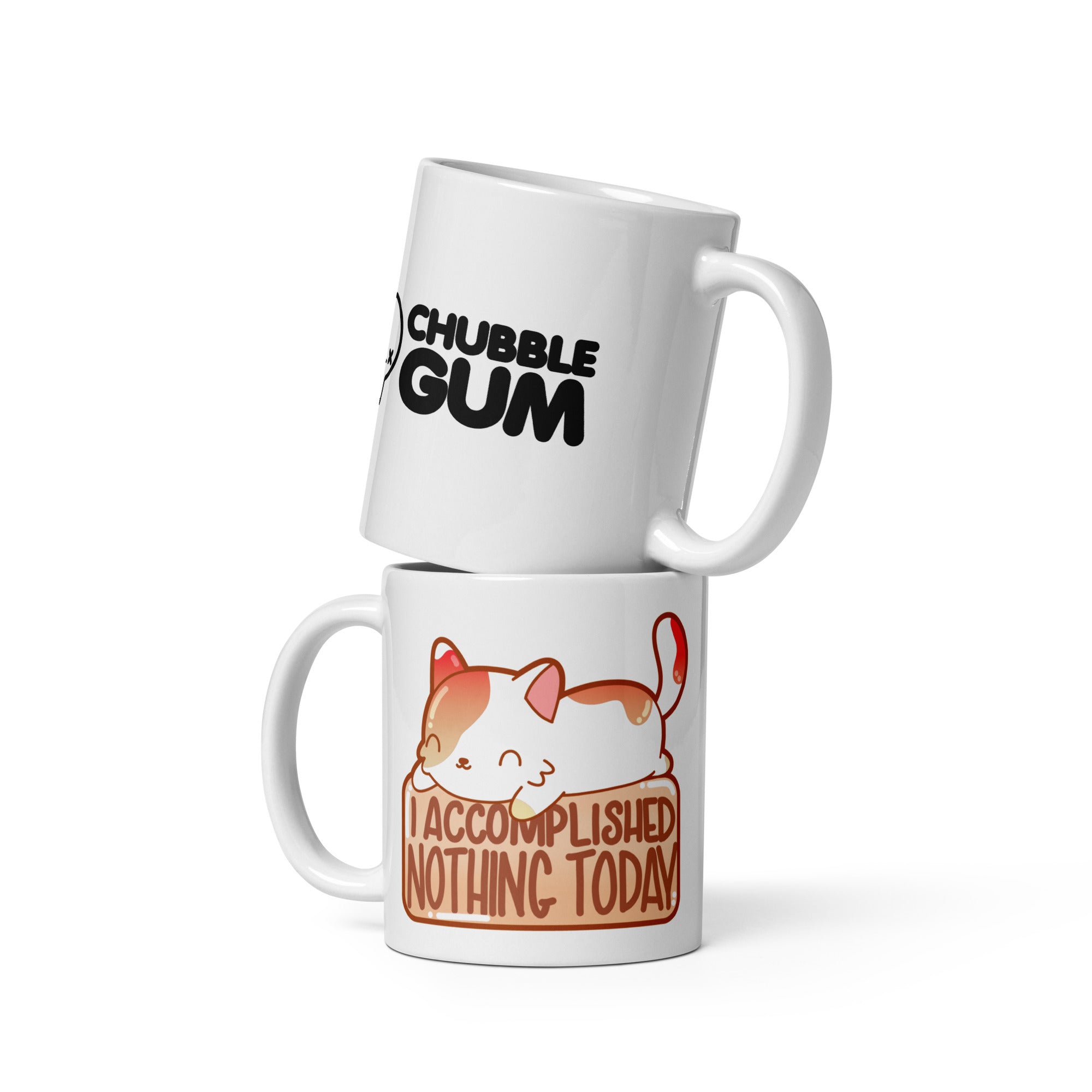 White glossy mug - ChubbleGumLLC