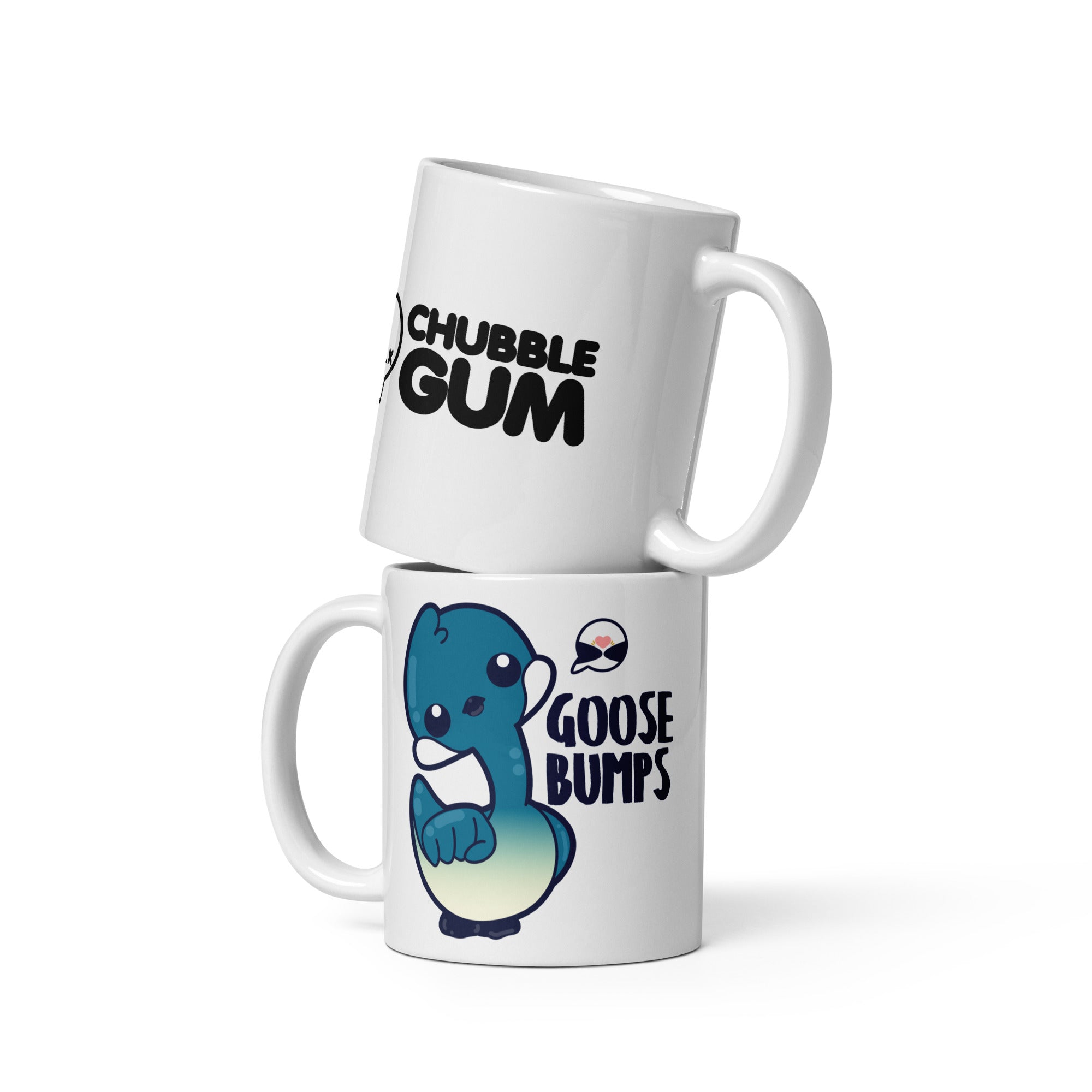 White glossy mug - ChubbleGumLLC