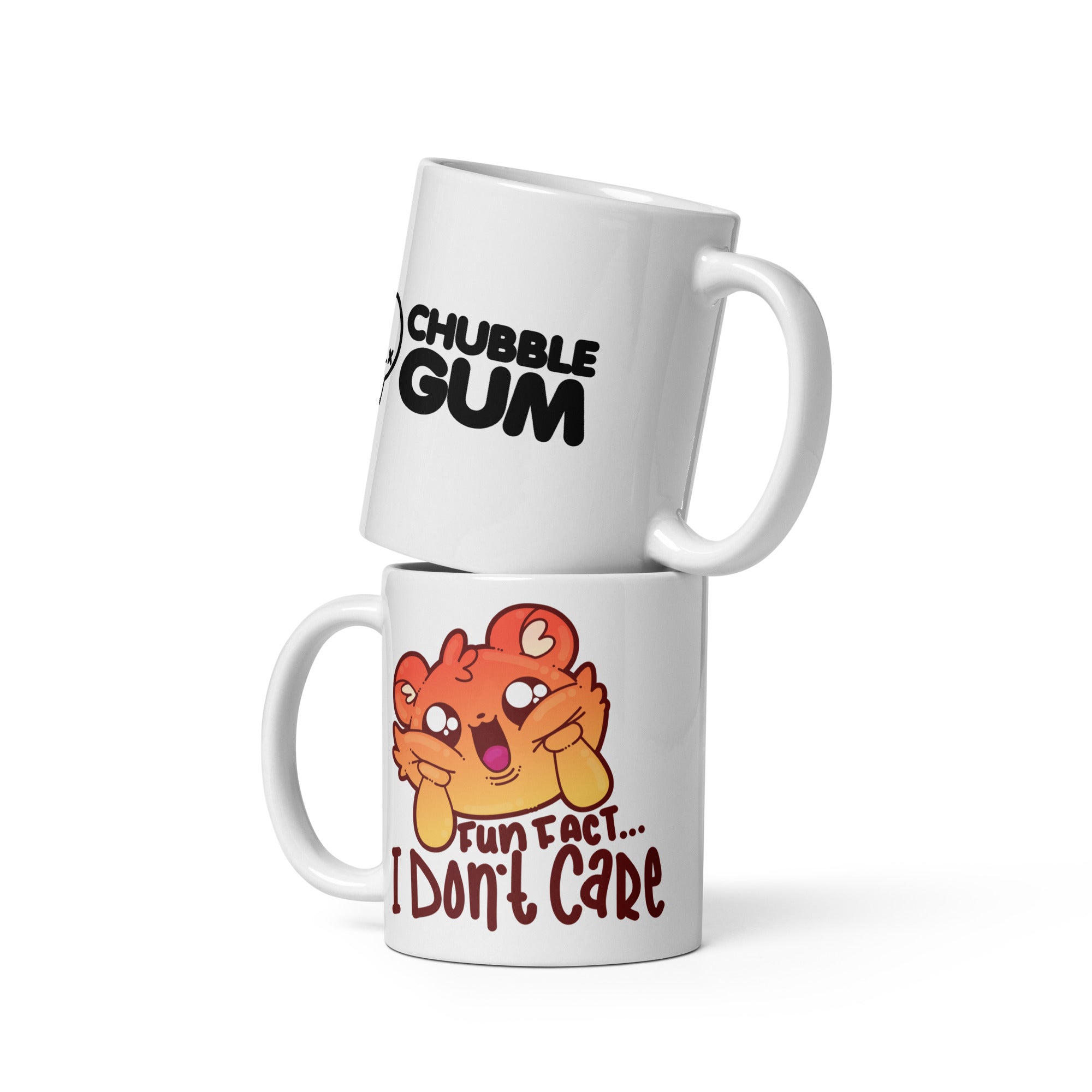 White glossy mug - ChubbleGumLLC