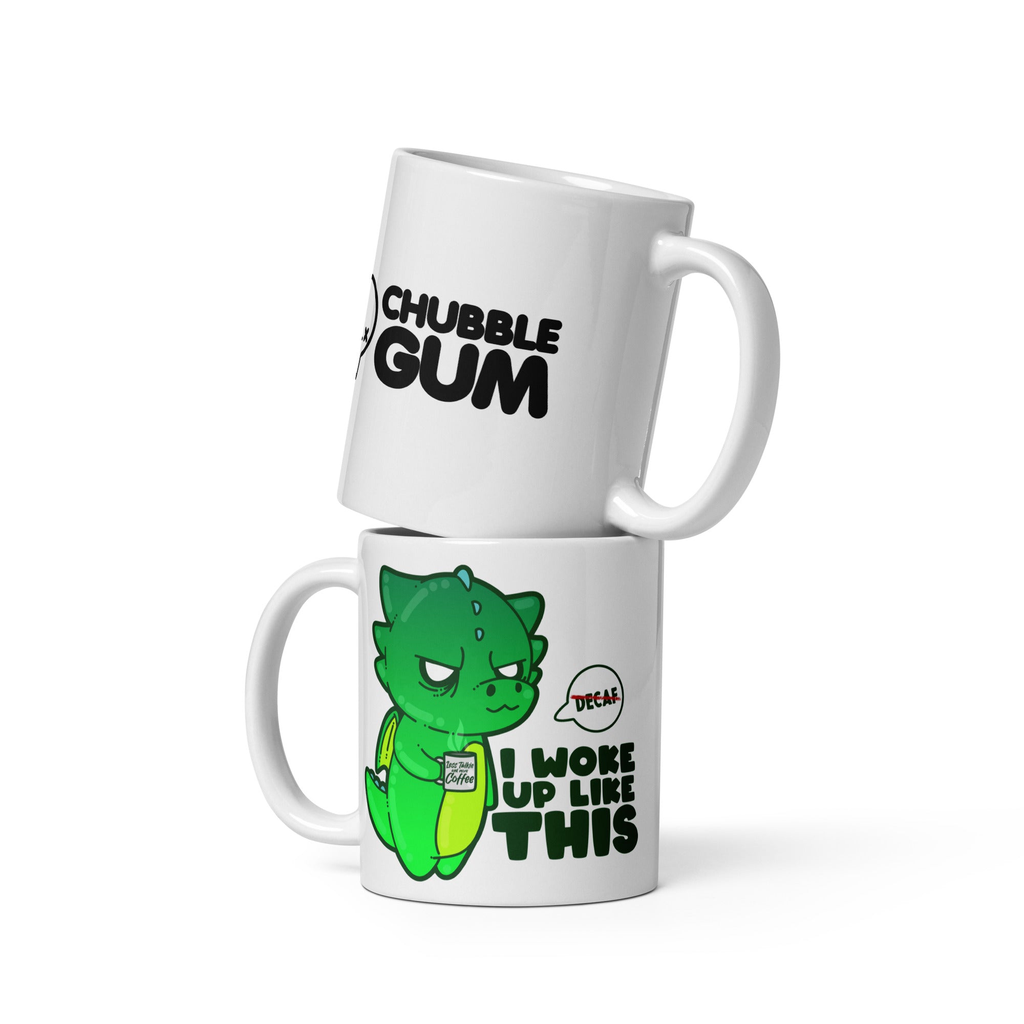 White glossy mug - ChubbleGumLLC