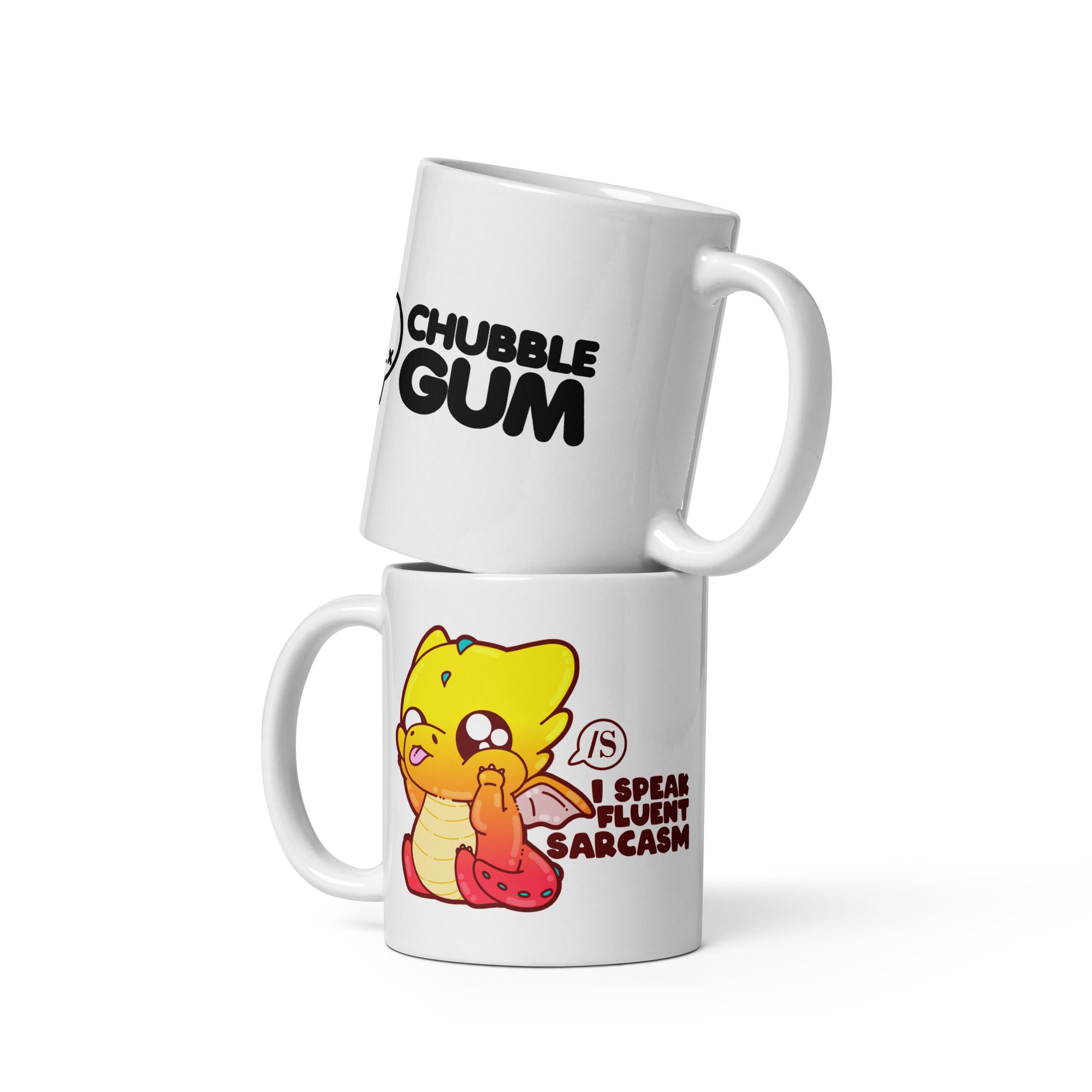 I SPEAK FLUENT SARCASM - Coffee Mug - ChubbleGumLLC