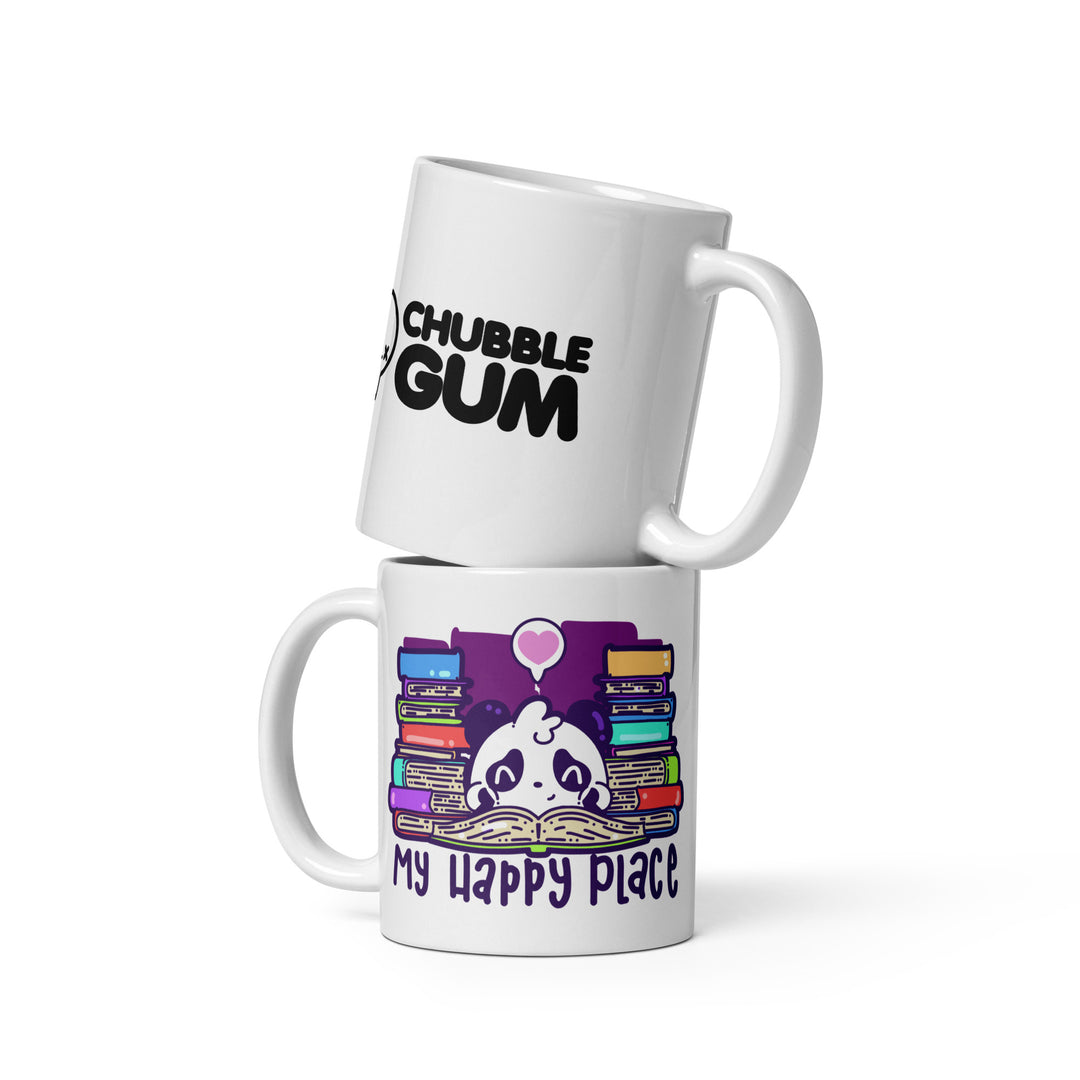 MY HAPPY PLACE - Coffee Mug - ChubbleGumLLC