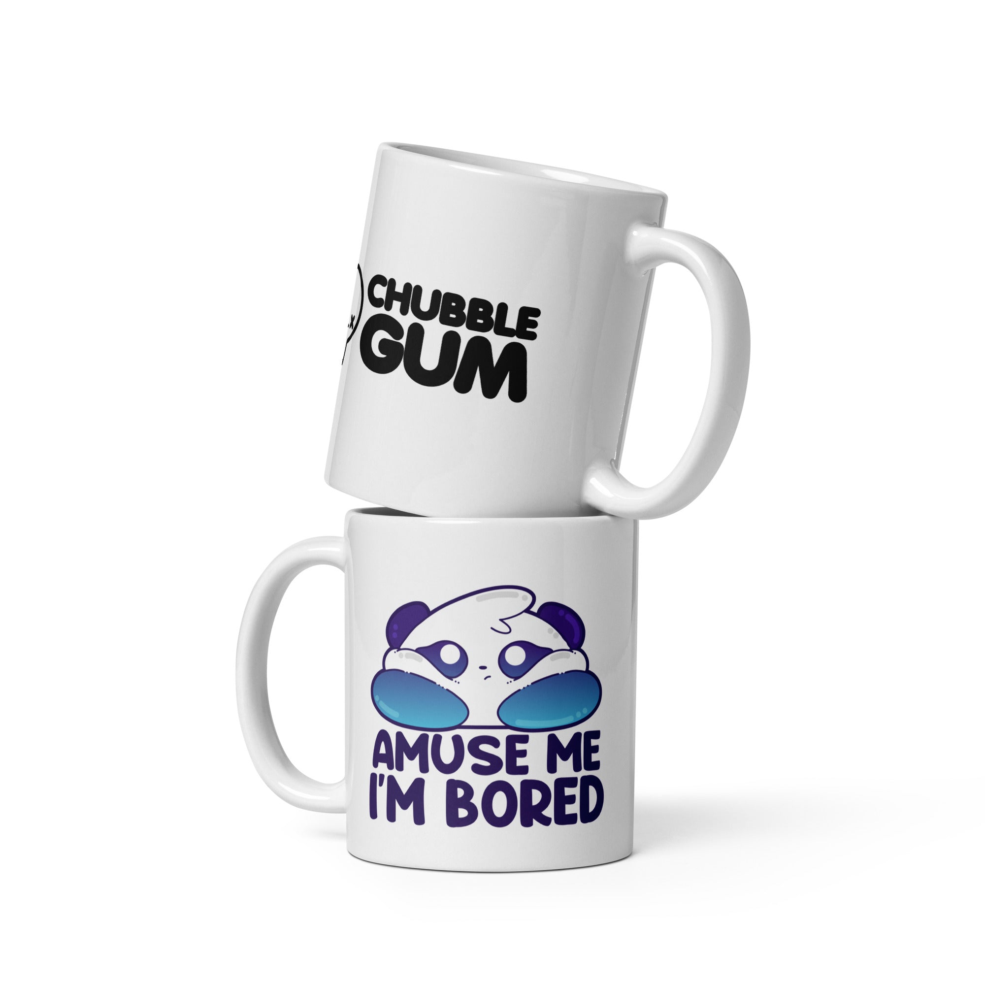 AMUSE ME IM BORED - Coffee Mug - ChubbleGumLLC