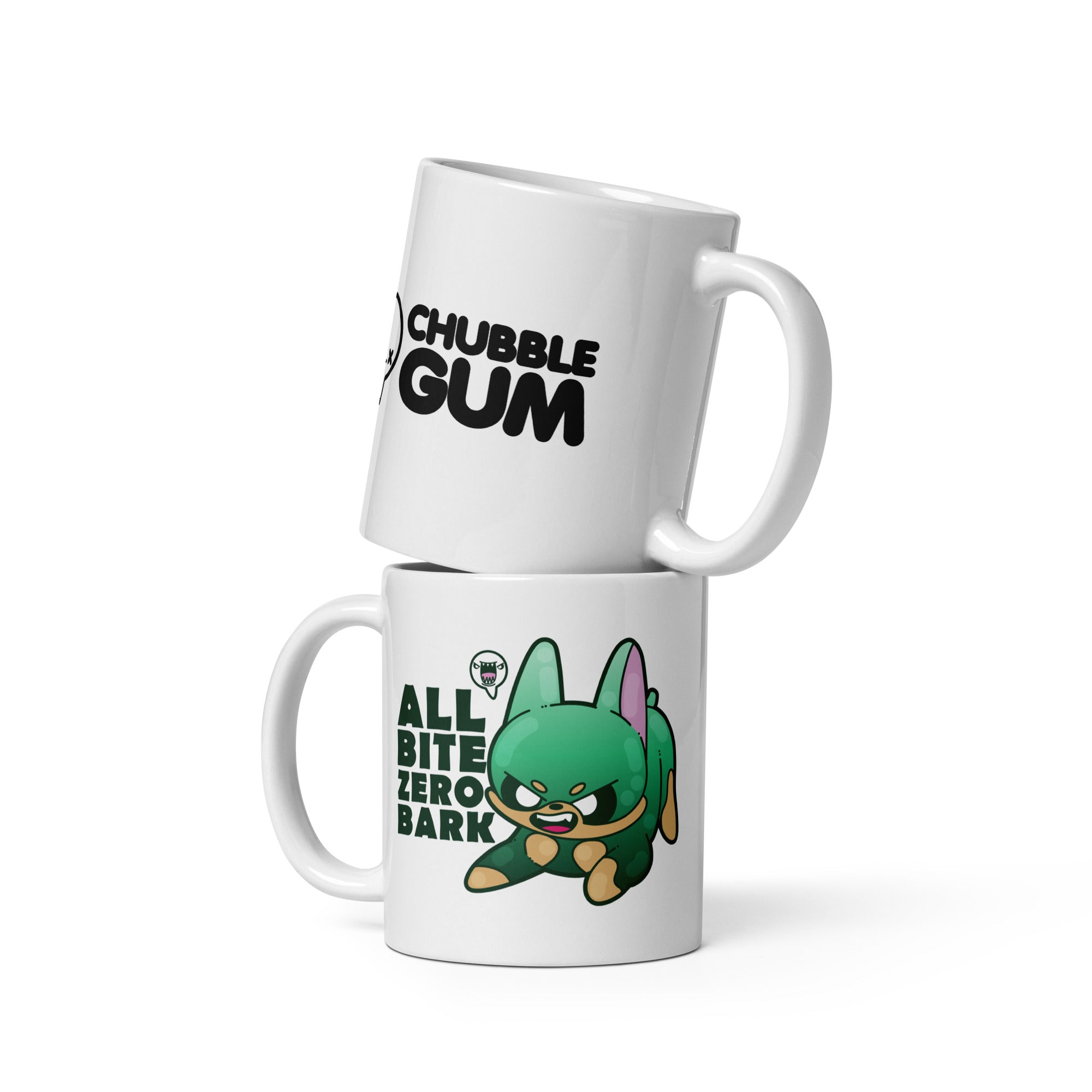 ALL BITE ZERO BARK - Coffee Mug - ChubbleGumLLC