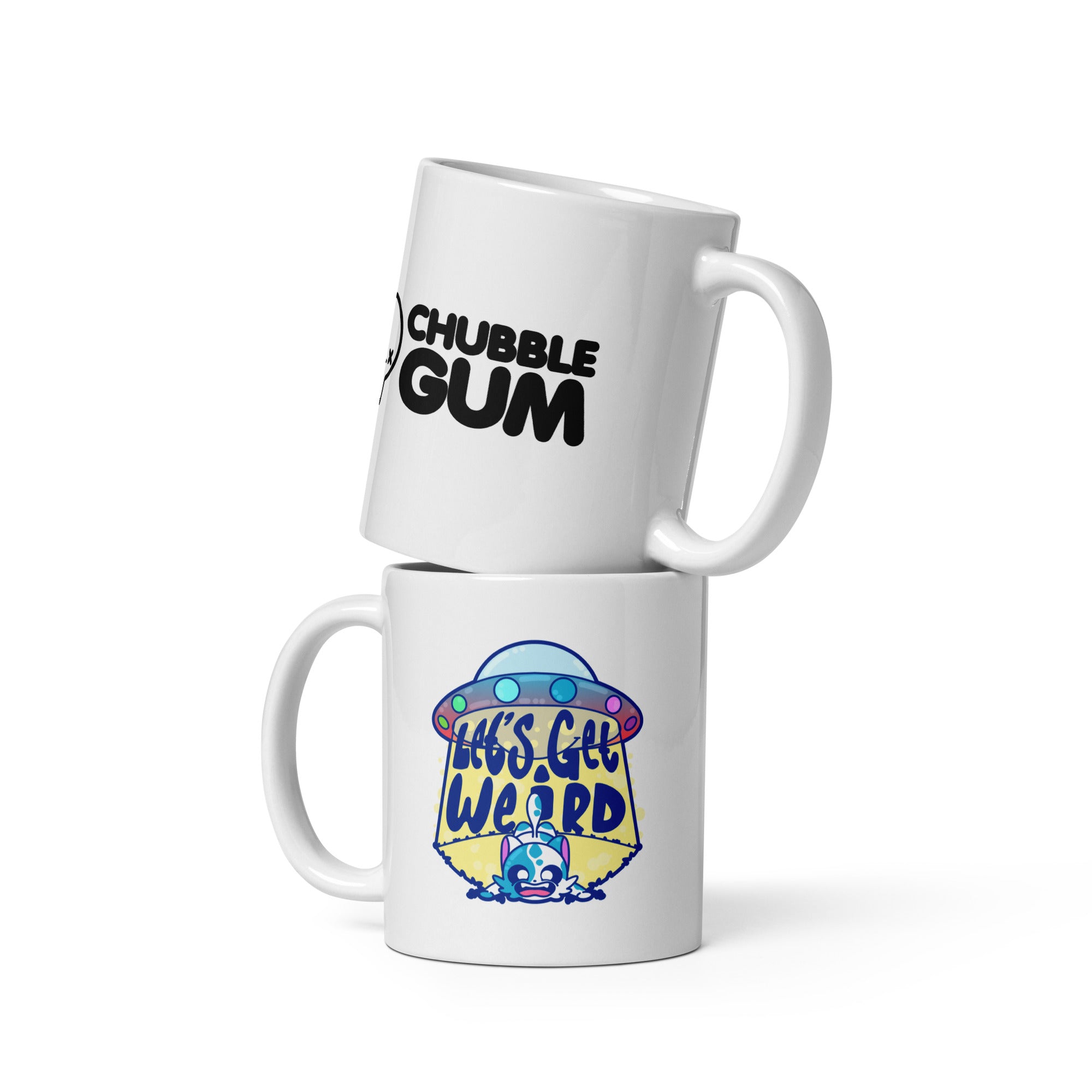 LETS GET WEIRD - Coffee Mug - ChubbleGumLLC