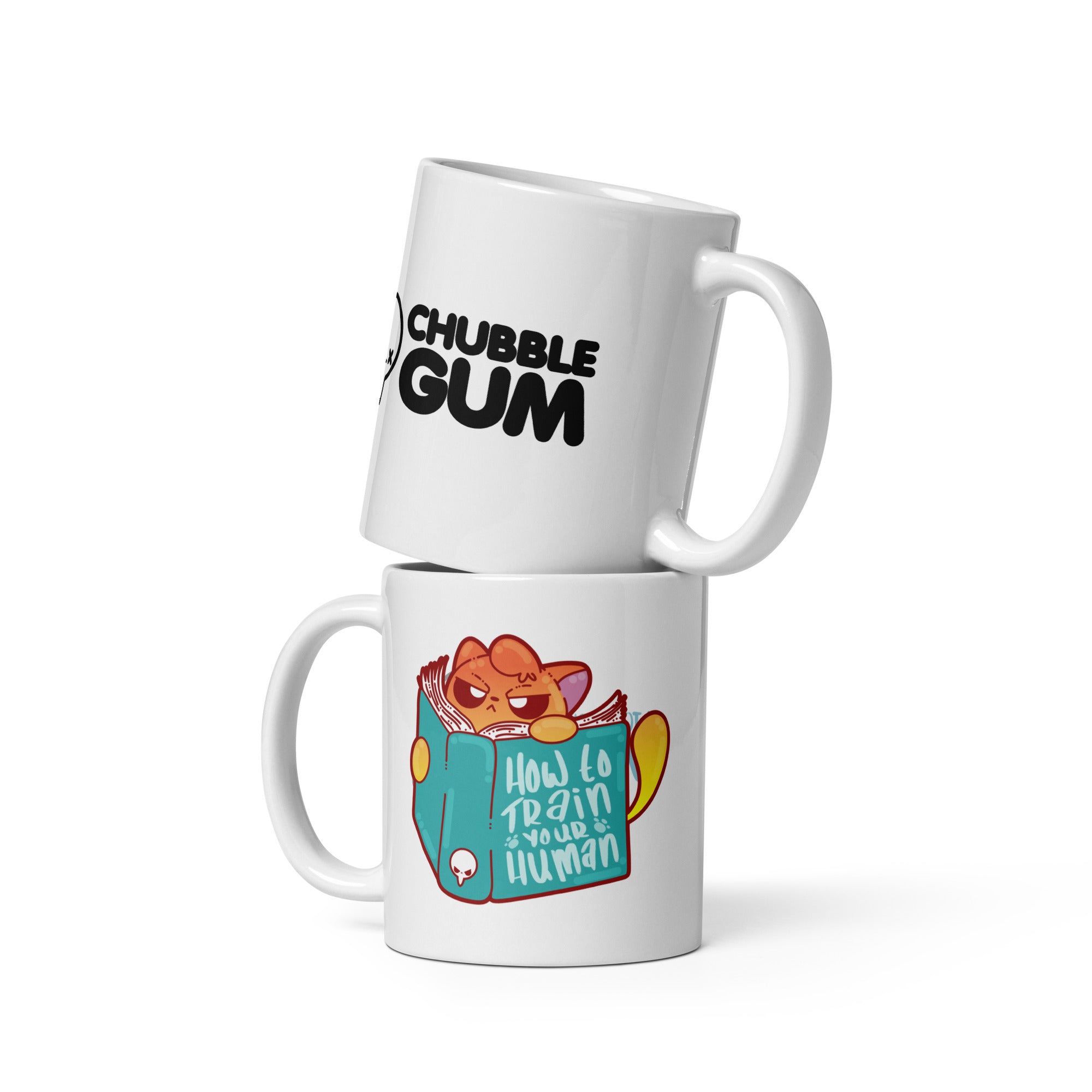 HOW TO TRAIN YOUR HUMAN - Coffee Mug - ChubbleGumLLC