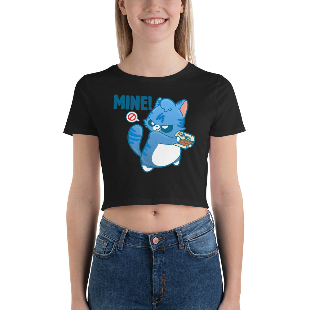 MINE - Cropped Tee - ChubbleGumLLC