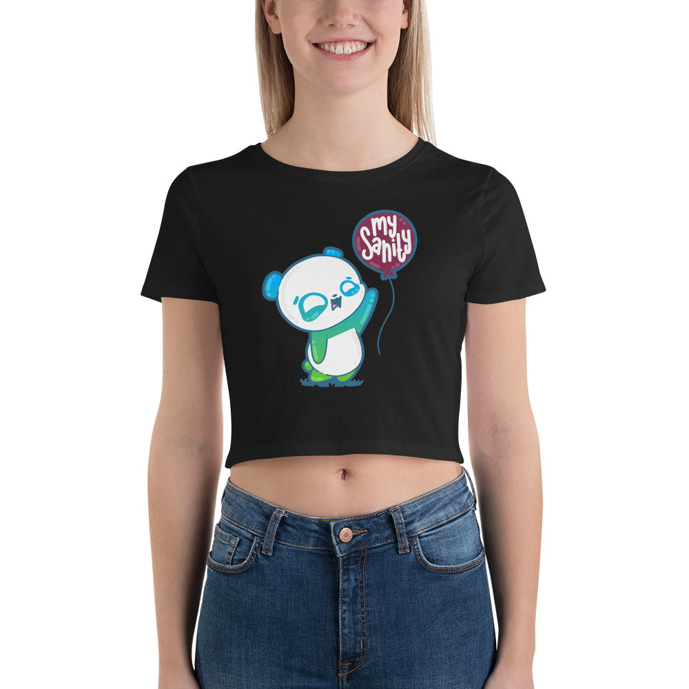 MY SANITY - Cropped Tee - ChubbleGumLLC