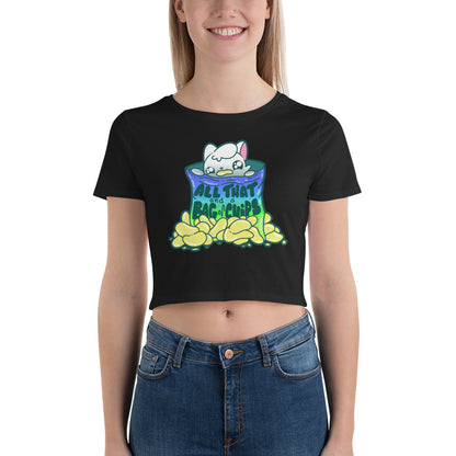 ALL THAT AND A BAG OF CHIPS - Cropped Tee - ChubbleGumLLC