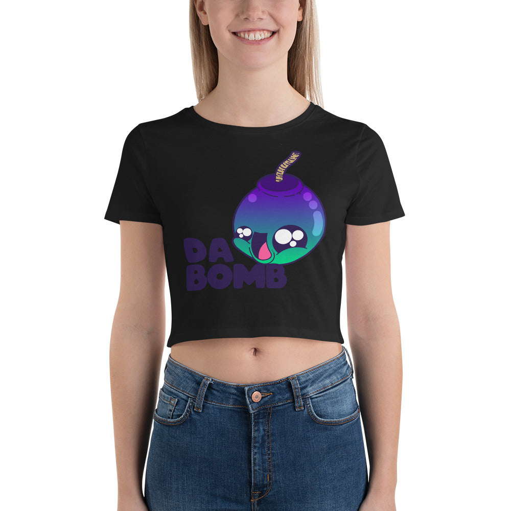 DA BOMB - Cropped Tee - ChubbleGumLLC