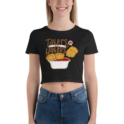 TATERS OVER HATERS - Crop Tee - ChubbleGumLLC