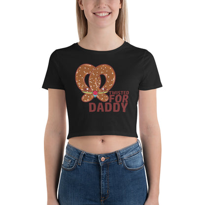 TWISTED FOR DADDY - Cropped Tee - ChubbleGumLLC