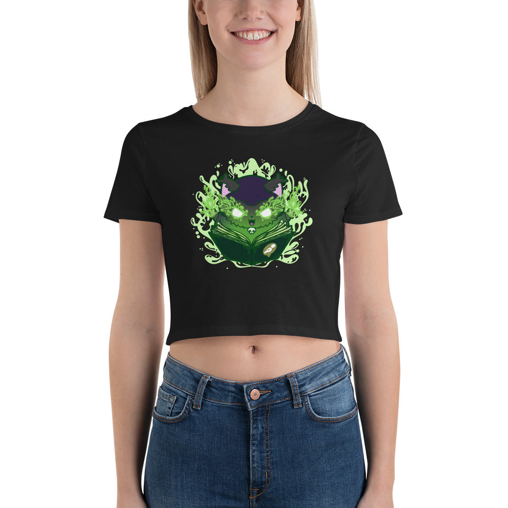 NECROMANCER - Cropped Tee - ChubbleGumLLC