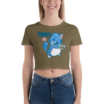 MINE - Cropped Tee - ChubbleGumLLC