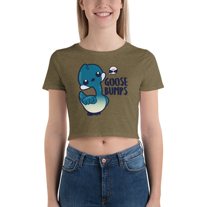 GOOSE BUMPS - Cropped Tee - ChubbleGumLLC