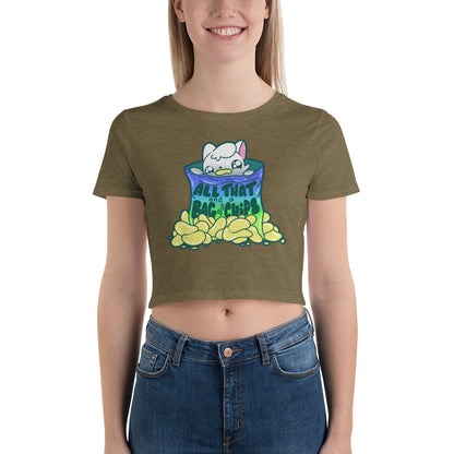 ALL THAT AND A BAG OF CHIPS - Cropped Tee - ChubbleGumLLC