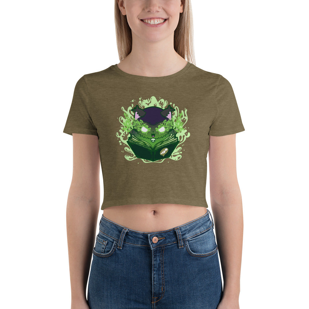 NECROMANCER - Cropped Tee - ChubbleGumLLC