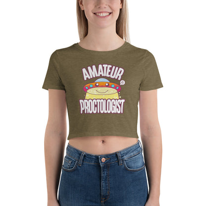 AMATEUR PROCTOLOGIST - Cropped Tee - ChubbleGumLLC