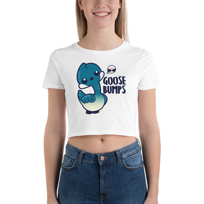 GOOSE BUMPS - Cropped Tee - ChubbleGumLLC