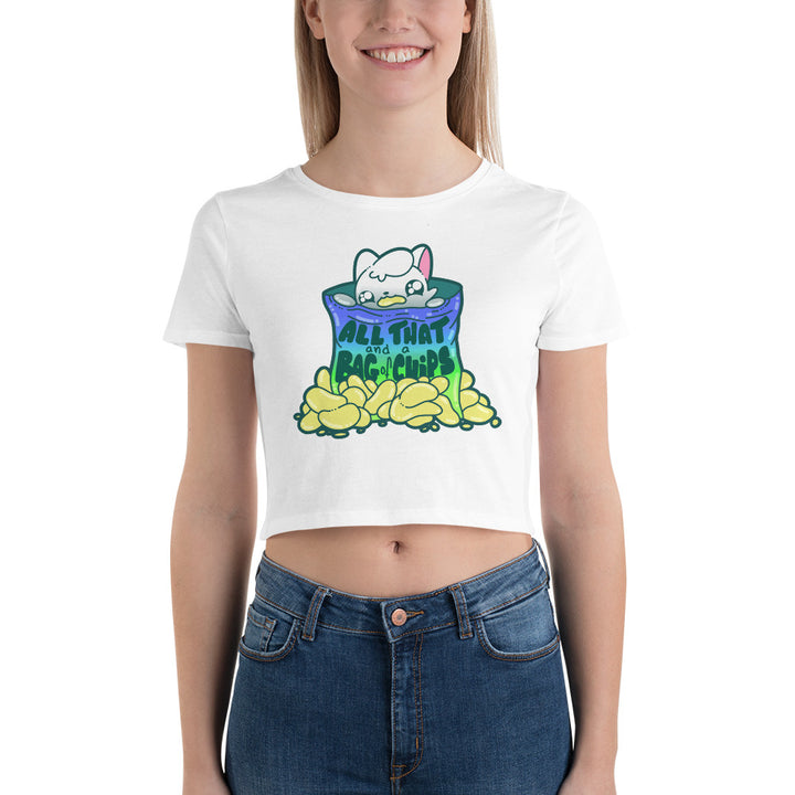 ALL THAT AND A BAG OF CHIPS - Cropped Tee - ChubbleGumLLC