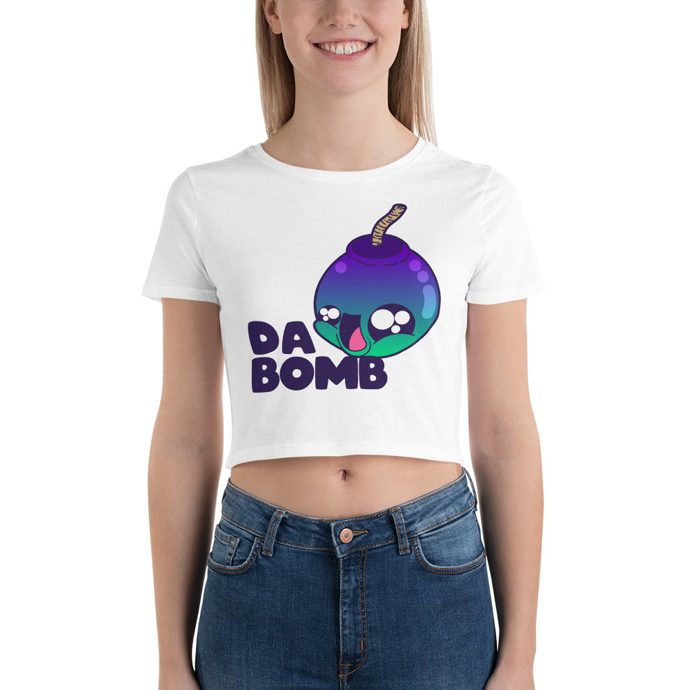 DA BOMB - Cropped Tee - ChubbleGumLLC