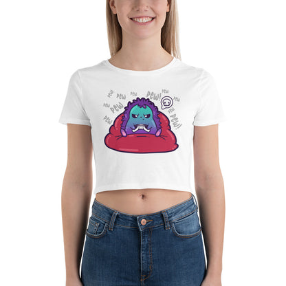 PEW PEW PEW - Crop Tee - ChubbleGumLLC