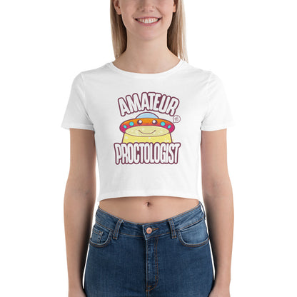 AMATEUR PROCTOLOGIST - Cropped Tee - ChubbleGumLLC