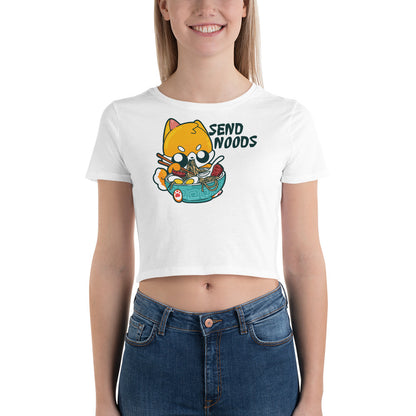 SEND NOODS - Cropped Tee