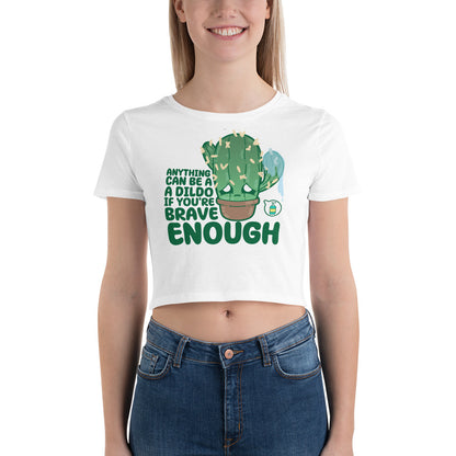 ANYTHING CAN BE A DILDO - Cropped Tee