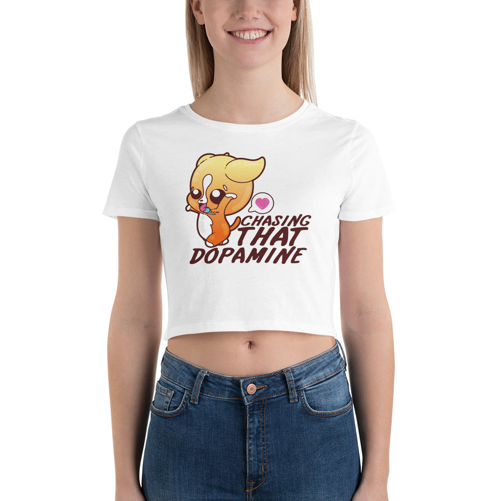 CHASING THAT DOPAMINE - Cropped Tee