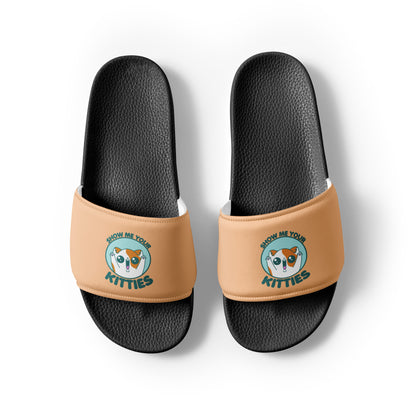 SHOW ME YOUR KITTIES - Slides - Women - ChubbleGumLLC