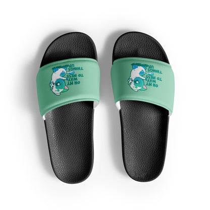 ON MY WAY TO MESS THINGS UP - Slides - Women - ChubbleGumLLC