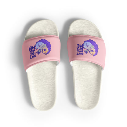 DONT FORK WITH ME - Slides - Women - ChubbleGumLLC