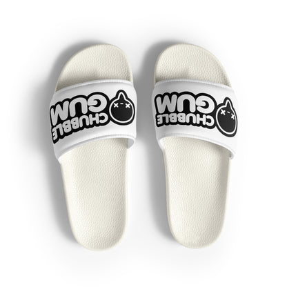 INVERTED BOTH LOGOS - Slides - Women - ChubbleGumLLC