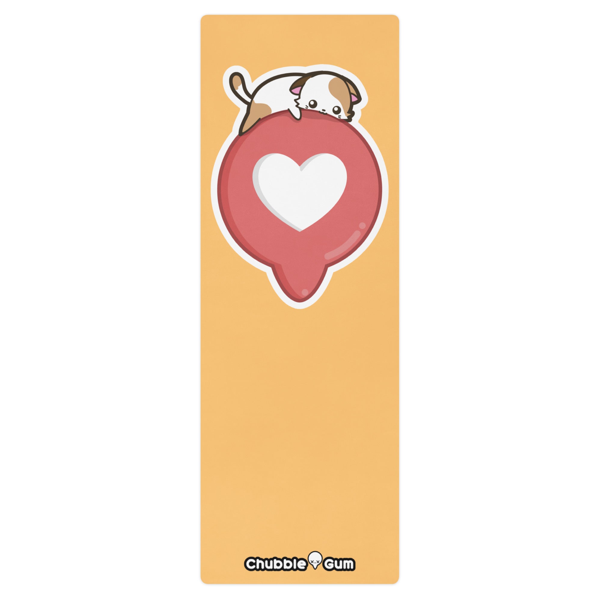 HEART - Yoga Mat - ChubbleGumLLC