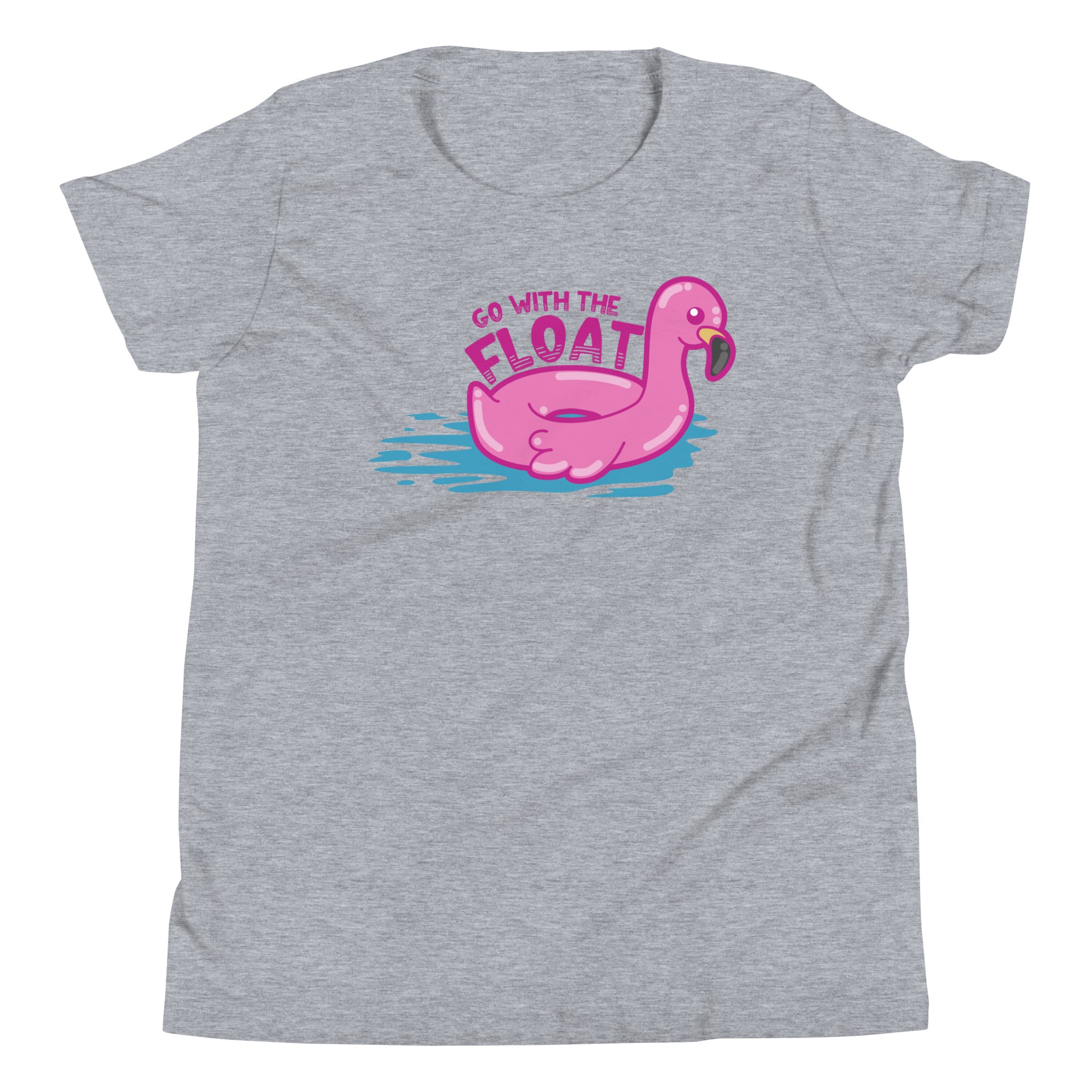 GO WITH THE FLOAT - Kids Tee - ChubbleGumLLC