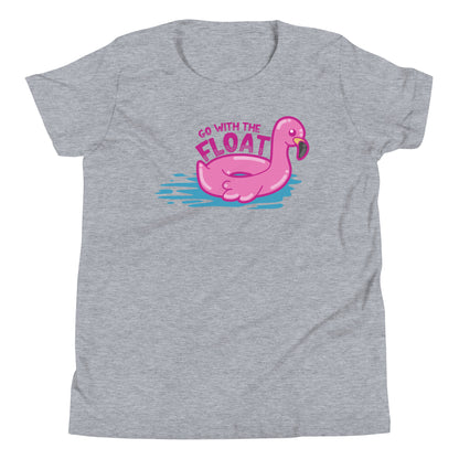 GO WITH THE FLOAT - Kids Tee - ChubbleGumLLC