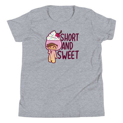 SHORT AND SWEET - Kids Tee - ChubbleGumLLC