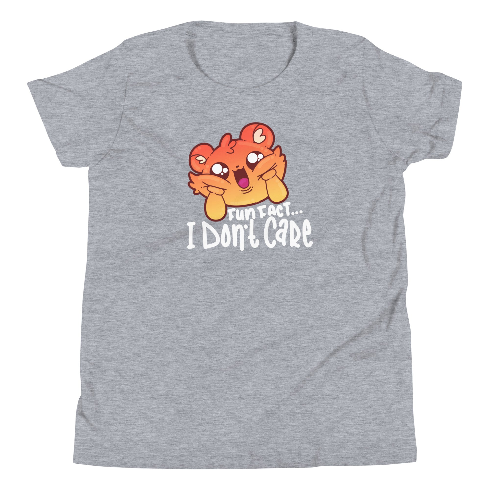 FUN FACT I DONT CARE - Kids Tee - ChubbleGumLLC