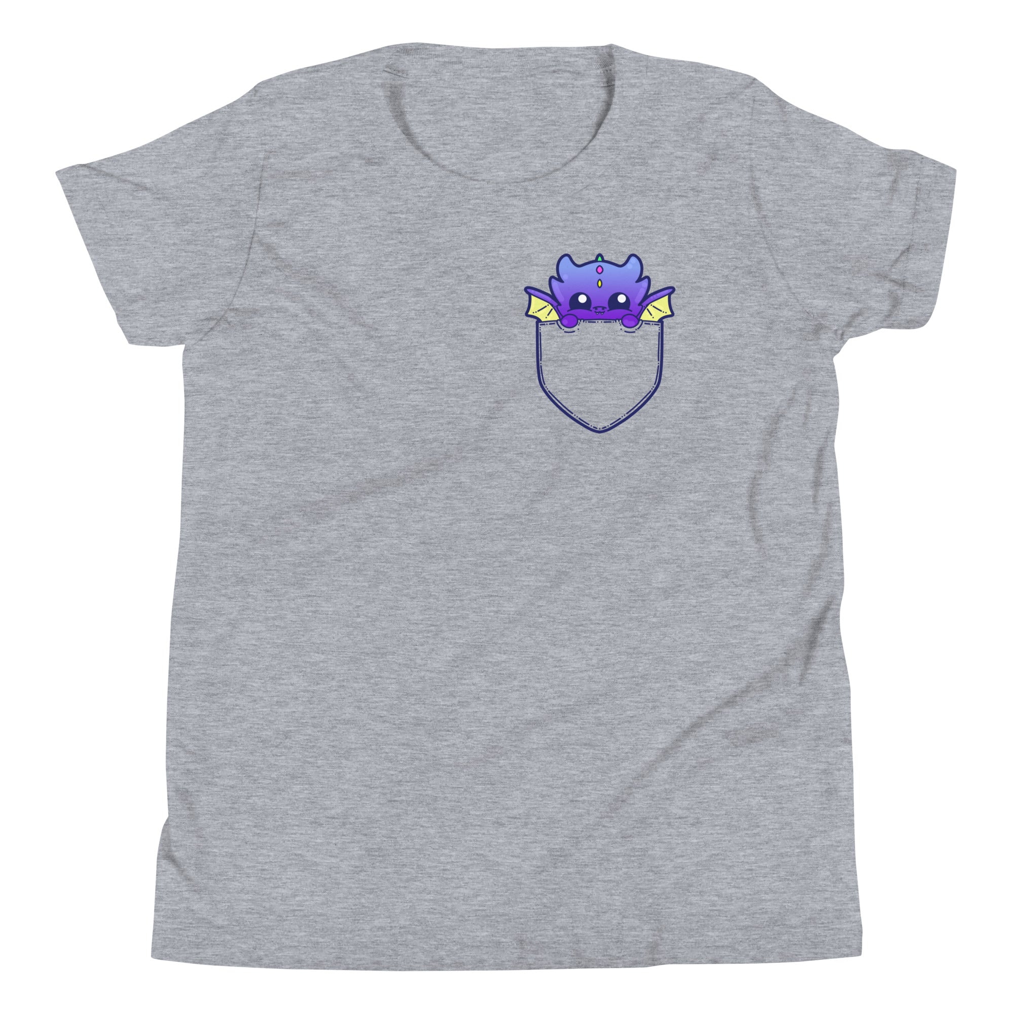 POCKET DRAGON - Kids Tee - ChubbleGumLLC