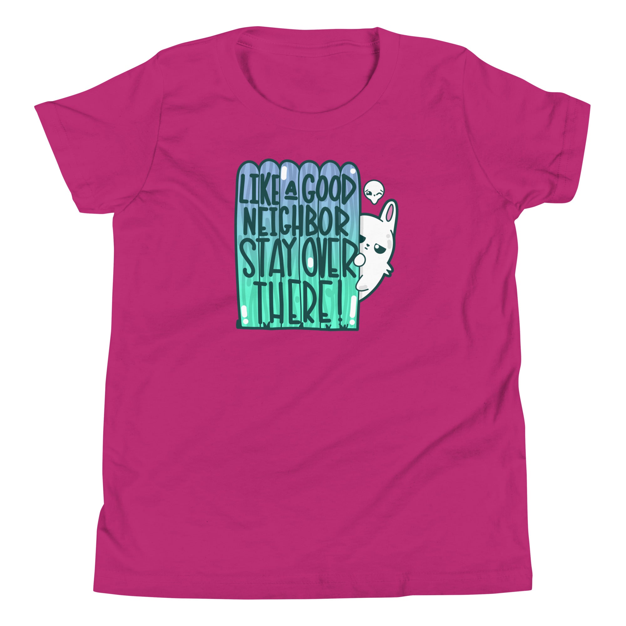 LIKE A GOOD NEIGHBOR - Kids Tee - ChubbleGumLLC