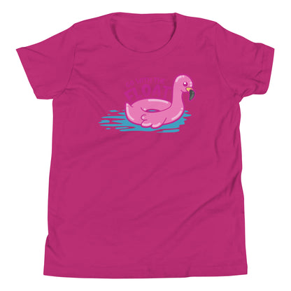 GO WITH THE FLOAT - Kids Tee - ChubbleGumLLC