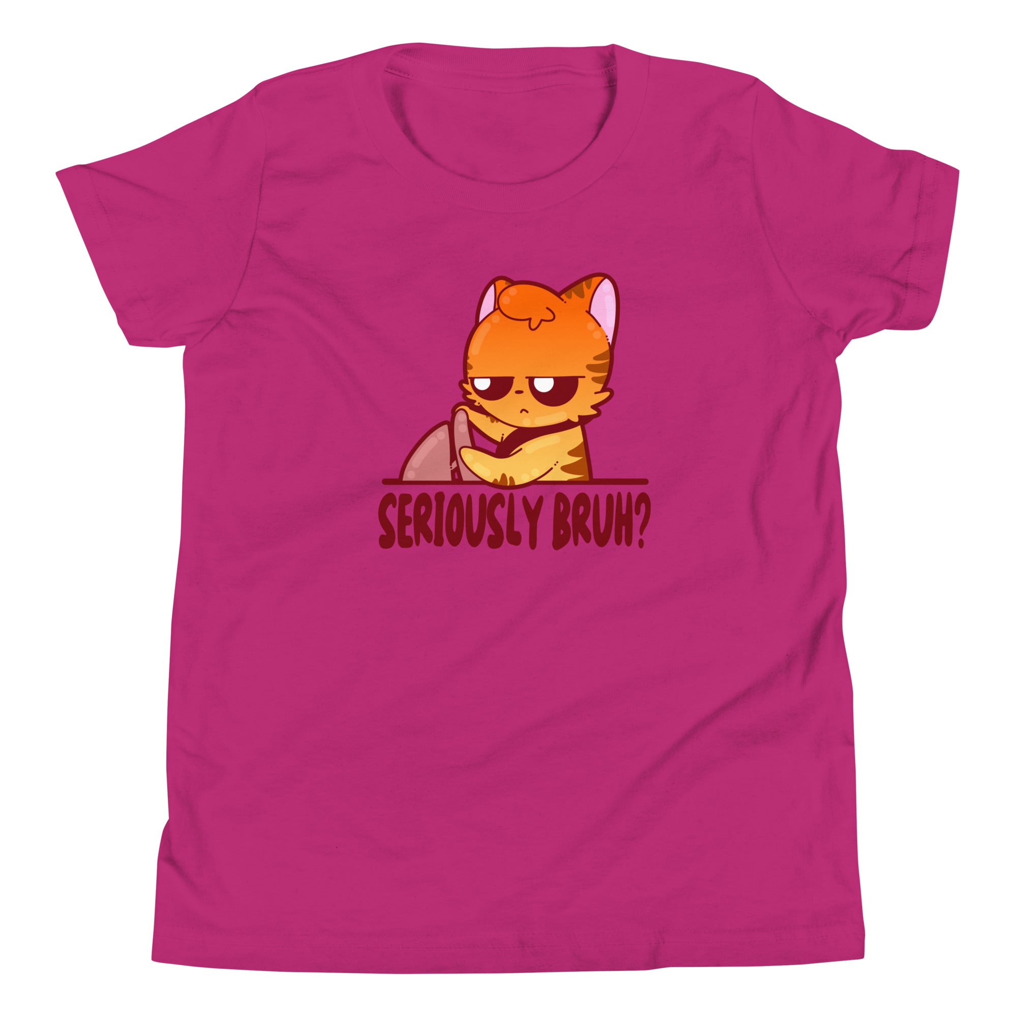 SERIOUSLY BRUH - Kids Tee - ChubbleGumLLC