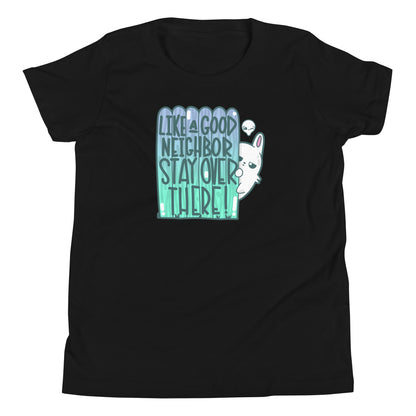 LIKE A GOOD NEIGHBOR - Kids Tee - ChubbleGumLLC