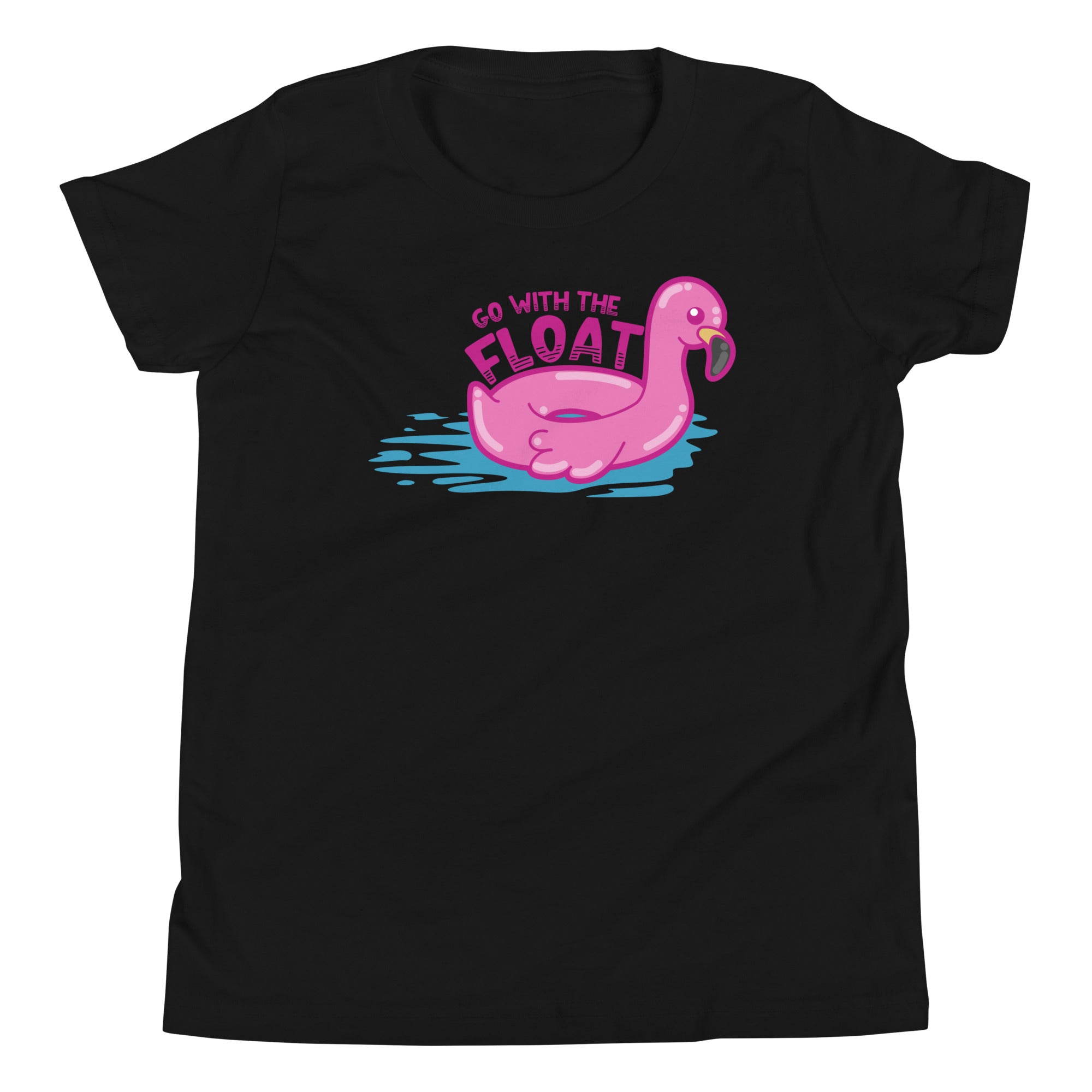 GO WITH THE FLOAT - Kids Tee - ChubbleGumLLC