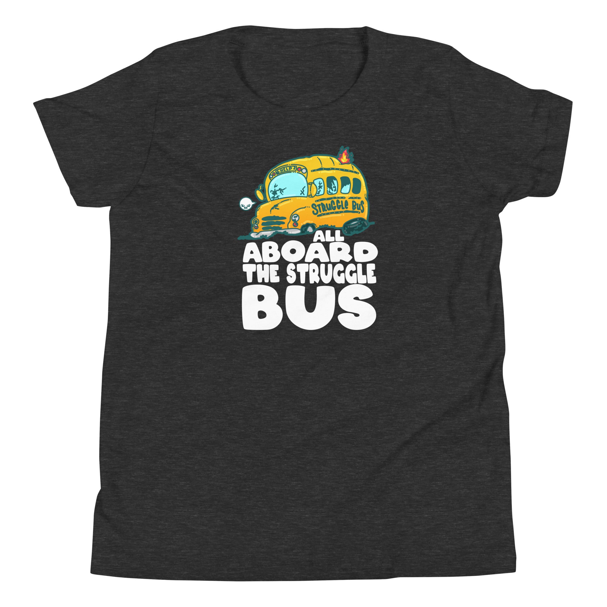 ALL ABOARD THE STRUGGLE BUS - Kids Tee - ChubbleGumLLC